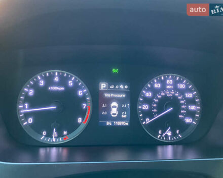 Серый Хендай Соната, объемом двигателя 2.36 л и пробегом 40 тыс. км за 10700 $, фото 26 на Automoto.ua