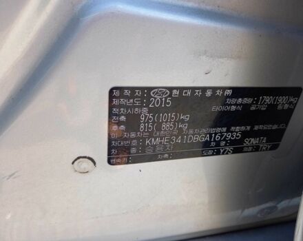 Сірий Хендай Соната, об'ємом двигуна 2 л та пробігом 231 тис. км за 9100 $, фото 23 на Automoto.ua