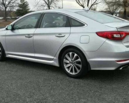 Сірий Хендай Соната, об'ємом двигуна 2.4 л та пробігом 123 тис. км за 6100 $, фото 9 на Automoto.ua