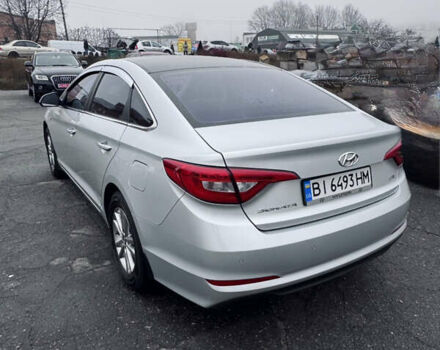 Сірий Хендай Соната, об'ємом двигуна 2 л та пробігом 169 тис. км за 11300 $, фото 7 на Automoto.ua