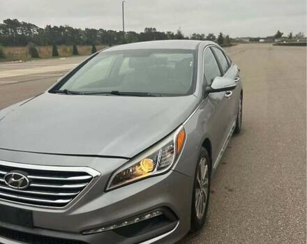 Серый Хендай Соната, объемом двигателя 2.36 л и пробегом 140 тыс. км за 14200 $, фото 7 на Automoto.ua