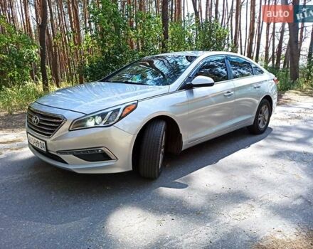 Серый Хендай Соната, объемом двигателя 2.36 л и пробегом 280 тыс. км за 8500 $, фото 6 на Automoto.ua