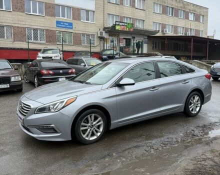 Сірий Хендай Соната, об'ємом двигуна 2.4 л та пробігом 160 тис. км за 9500 $, фото 2 на Automoto.ua