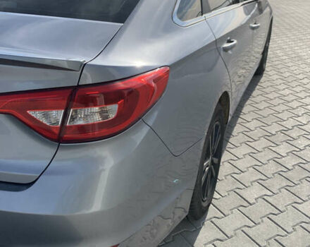 Серый Хендай Соната, объемом двигателя 2.36 л и пробегом 40 тыс. км за 11800 $, фото 15 на Automoto.ua