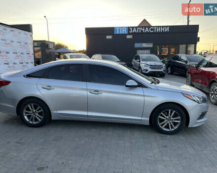 Серый Хендай Соната, объемом двигателя 2.4 л и пробегом 162 тыс. км за 9950 $, фото 2 на Automoto.ua