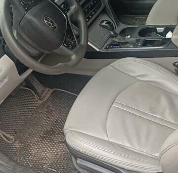 Серый Хендай Соната, объемом двигателя 2.4 л и пробегом 180 тыс. км за 9500 $, фото 2 на Automoto.ua