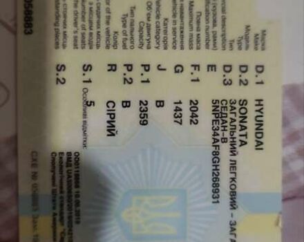 Хендай Соната 2015 у Золотоноше на Automoto.ua Сірий Хендай Соната, об'ємом двигуна 2.36 л та пробігом 90 тис. км за 11300 $, фото 18 на Automoto.ua