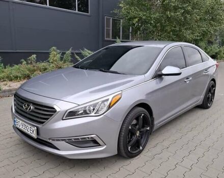 Сірий Хендай Соната, об'ємом двигуна 2.4 л та пробігом 161 тис. км за 8900 $, фото 1 на Automoto.ua
