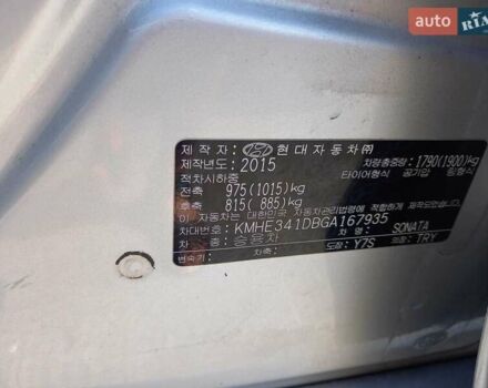 Сірий Хендай Соната, об'ємом двигуна 2 л та пробігом 231 тис. км за 8900 $, фото 23 на Automoto.ua