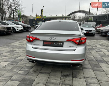 Серый Хендай Соната, объемом двигателя 2.36 л и пробегом 110 тыс. км за 9999 $, фото 12 на Automoto.ua