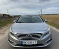 Серый Хендай Соната, объемом двигателя 2.4 л и пробегом 185 тыс. км за 9600 $, фото 1 на Automoto.ua