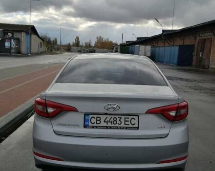 Хендай Соната 2015 в Чернигове на Automoto.ua Серый Хендай Соната, объемом двигателя 2 л и пробегом 253 тыс. км за 10000 $, фото 5 на Automoto.ua