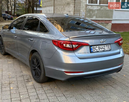 Серый Хендай Соната, объемом двигателя 2.36 л и пробегом 40 тыс. км за 10700 $, фото 12 на Automoto.ua