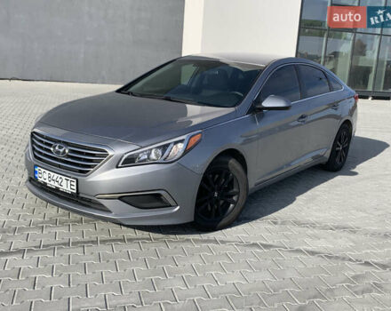 Серый Хендай Соната, объемом двигателя 2.36 л и пробегом 40 тыс. км за 11800 $, фото 1 на Automoto.ua