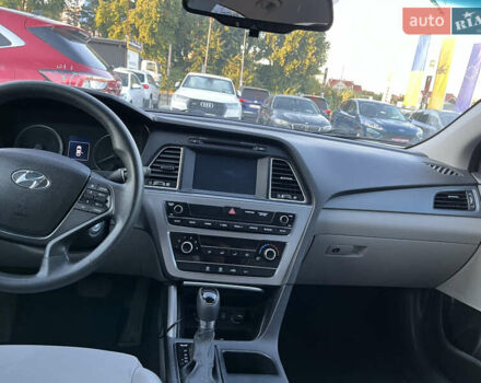Серый Хендай Соната, объемом двигателя 2.4 л и пробегом 162 тыс. км за 9950 $, фото 18 на Automoto.ua