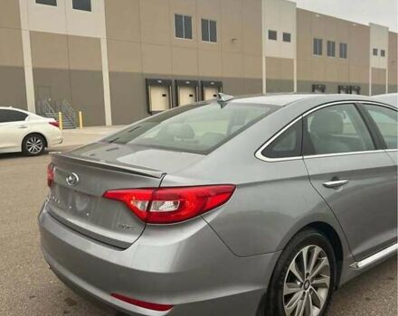 Серый Хендай Соната, объемом двигателя 2.36 л и пробегом 140 тыс. км за 14200 $, фото 8 на Automoto.ua
