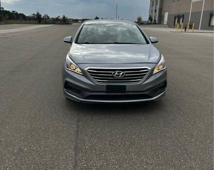 Серый Хендай Соната, объемом двигателя 2.36 л и пробегом 140 тыс. км за 14200 $, фото 3 на Automoto.ua