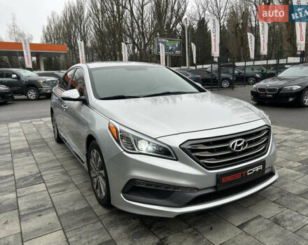 Серый Хендай Соната, объемом двигателя 2.36 л и пробегом 110 тыс. км за 9999 $, фото 6 на Automoto.ua