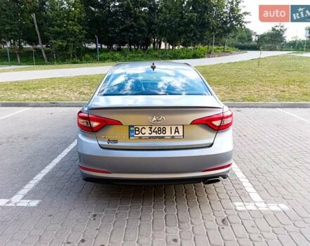 Серый Хендай Соната, объемом двигателя 2.36 л и пробегом 130 тыс. км за 11999 $, фото 12 на Automoto.ua