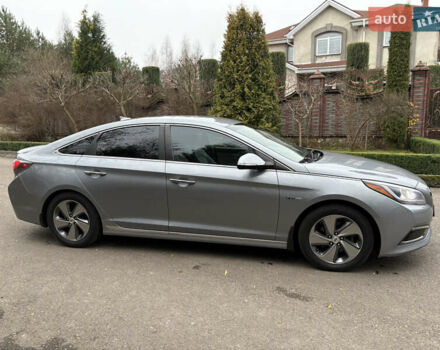 Сірий Хендай Соната, об'ємом двигуна 2 л та пробігом 200 тис. км за 13900 $, фото 2 на Automoto.ua