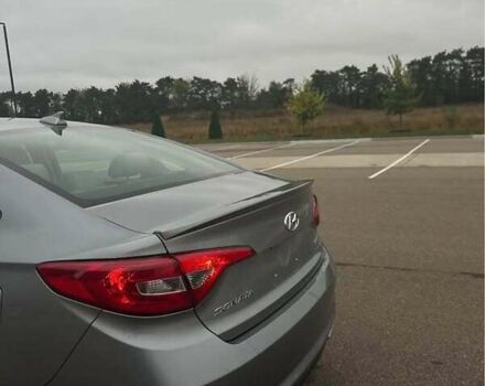 Серый Хендай Соната, объемом двигателя 2.36 л и пробегом 140 тыс. км за 14200 $, фото 9 на Automoto.ua