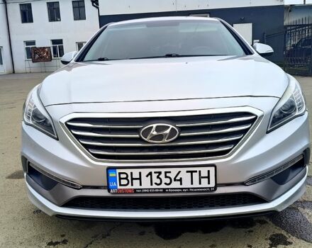 Серый Хендай Соната, объемом двигателя 2.4 л и пробегом 185 тыс. км за 9300 $, фото 4 на Automoto.ua