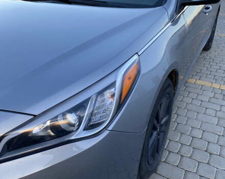 Серый Хендай Соната, объемом двигателя 2.36 л и пробегом 40 тыс. км за 10700 $, фото 14 на Automoto.ua
