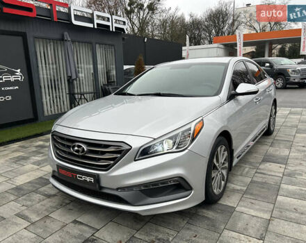 Серый Хендай Соната, объемом двигателя 2.36 л и пробегом 110 тыс. км за 9999 $, фото 2 на Automoto.ua