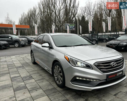 Серый Хендай Соната, объемом двигателя 2.36 л и пробегом 110 тыс. км за 9999 $, фото 7 на Automoto.ua