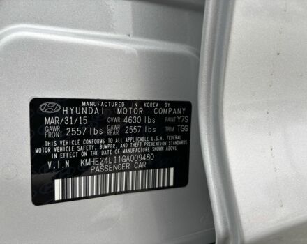 Сірий Хендай Соната, об'ємом двигуна 2 л та пробігом 114 тис. км за 14200 $, фото 17 на Automoto.ua