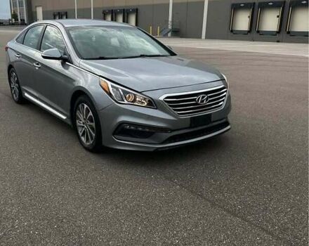 Серый Хендай Соната, объемом двигателя 2.36 л и пробегом 140 тыс. км за 14200 $, фото 4 на Automoto.ua