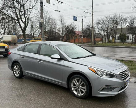 Сірий Хендай Соната, об'ємом двигуна 2.36 л та пробігом 160 тис. км за 9500 $, фото 6 на Automoto.ua