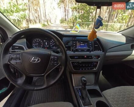 Серый Хендай Соната, объемом двигателя 2.36 л и пробегом 280 тыс. км за 8500 $, фото 19 на Automoto.ua