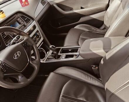 Серый Хендай Соната, объемом двигателя 2 л и пробегом 294 тыс. км за 9300 $, фото 7 на Automoto.ua