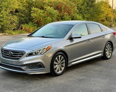 Сірий Хендай Соната, об'ємом двигуна 2.4 л та пробігом 79 тис. км за 6400 $, фото 1 на Automoto.ua