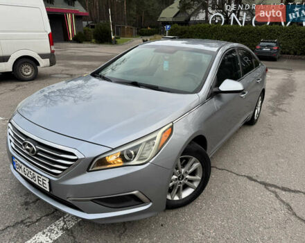Серый Хендай Соната, объемом двигателя 2.36 л и пробегом 93 тыс. км за 9800 $, фото 2 на Automoto.ua