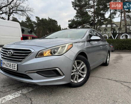 Серый Хендай Соната, объемом двигателя 2.36 л и пробегом 93 тыс. км за 9800 $, фото 3 на Automoto.ua