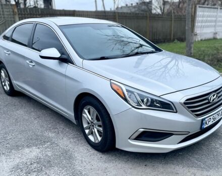 Серый Хендай Соната, объемом двигателя 2.4 л и пробегом 174 тыс. км за 266 $, фото 1 на Automoto.ua