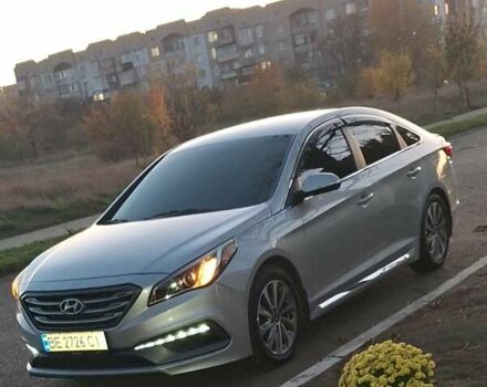 Хендай Соната 2016 в Первомайск на Automoto.ua Серый Хендай Соната, объемом двигателя 2.36 л и пробегом 204 тыс. км за 10600 $, фото 7 на Automoto.ua