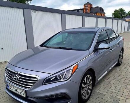 Серый Хендай Соната, объемом двигателя 2.4 л и пробегом 160 тыс. км за 10000 $, фото 8 на Automoto.ua