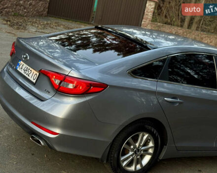 Серый Хендай Соната, объемом двигателя 2 л и пробегом 169 тыс. км за 11700 $, фото 27 на Automoto.ua