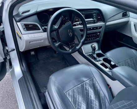 Серый Хендай Соната, объемом двигателя 2.4 л и пробегом 174 тыс. км за 266 $, фото 9 на Automoto.ua