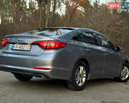 Серый Хендай Соната, объемом двигателя 2 л и пробегом 169 тыс. км за 11700 $, фото 18 на Automoto.ua