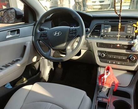 Серый Хендай Соната, объемом двигателя 2.36 л и пробегом 203 тыс. км за 13349 $, фото 37 на Automoto.ua