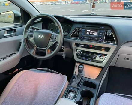 Серый Хендай Соната, объемом двигателя 2.36 л и пробегом 205 тыс. км за 8900 $, фото 6 на Automoto.ua