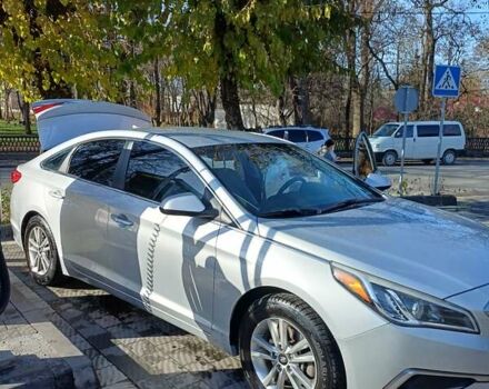 Серый Хендай Соната, объемом двигателя 2.36 л и пробегом 203 тыс. км за 13349 $, фото 27 на Automoto.ua