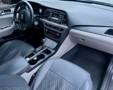 Серый Хендай Соната, объемом двигателя 2.4 л и пробегом 174 тыс. км за 266 $, фото 15 на Automoto.ua