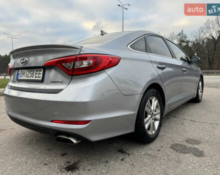 Серый Хендай Соната, объемом двигателя 2.36 л и пробегом 93 тыс. км за 9800 $, фото 13 на Automoto.ua