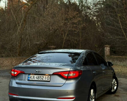 Серый Хендай Соната, объемом двигателя 2 л и пробегом 169 тыс. км за 11700 $, фото 16 на Automoto.ua