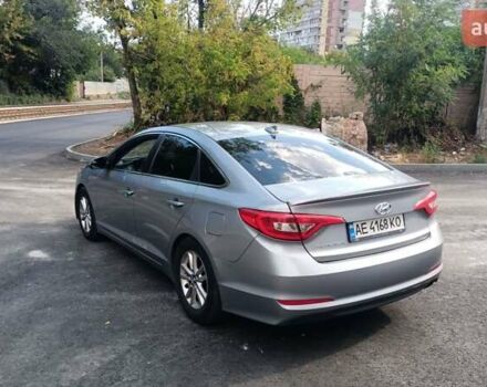 Серый Хендай Соната, объемом двигателя 2.4 л и пробегом 190 тыс. км за 10000 $, фото 20 на Automoto.ua